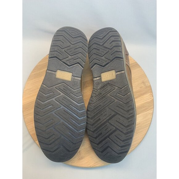 Izod Oxford 9.5M Men's Cal Brown Lace Up Memory Foam - Picture 6 of 7